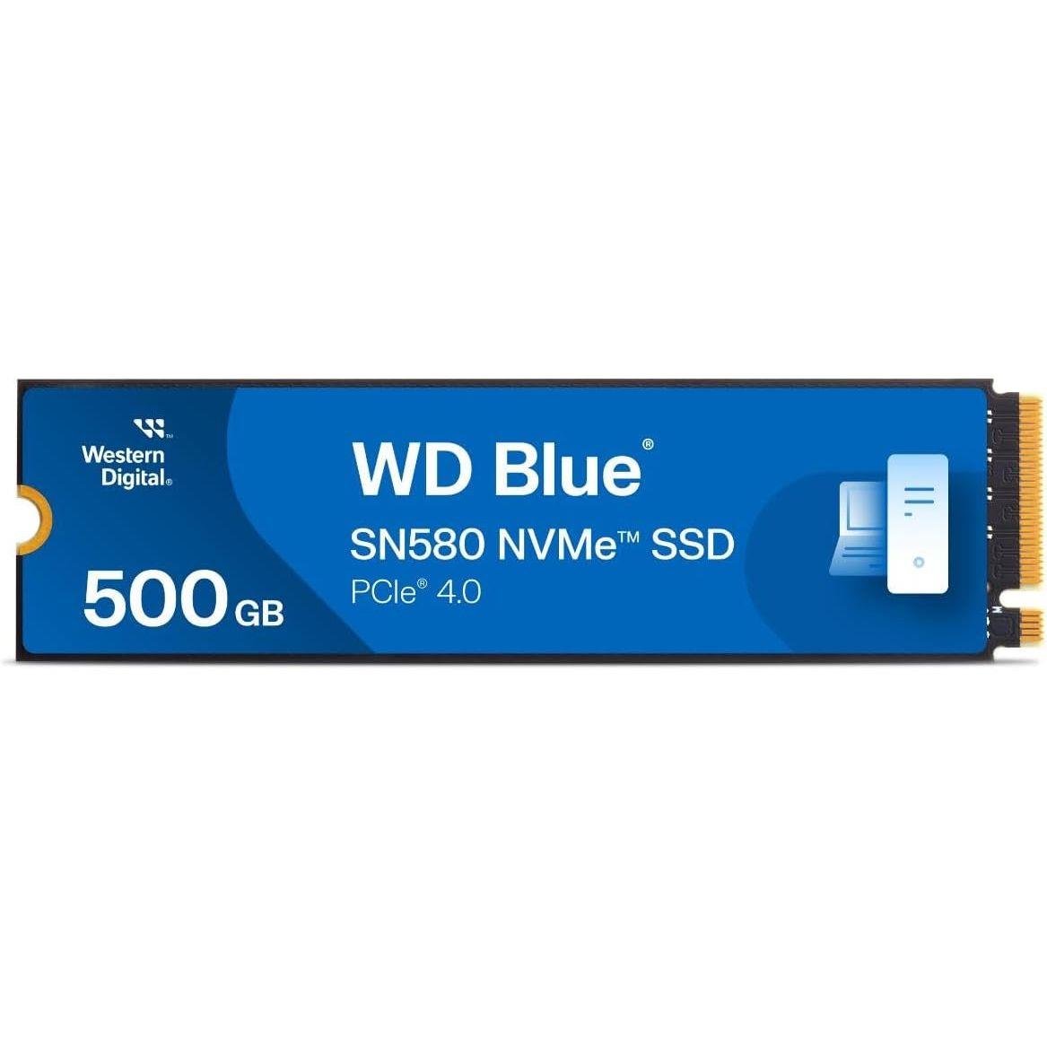 WD Blue M.2 NVME SSD SN580 500GB WD Blue M.2 NVME SSD SN580 500GB